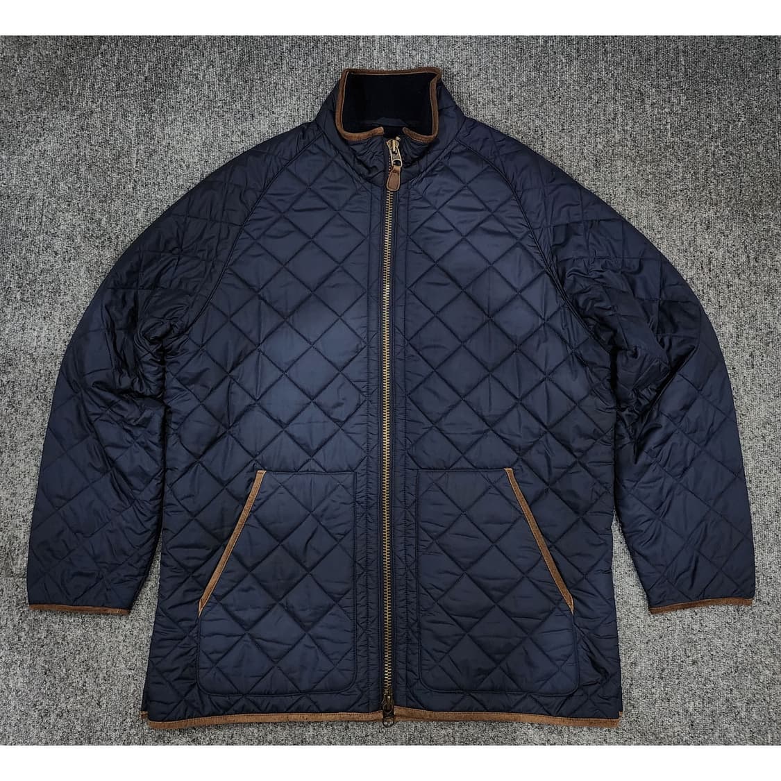 폴로 랄프로렌 투웨이 다이아몬드 기모 퀄팅 자켓 L 상품이미지1