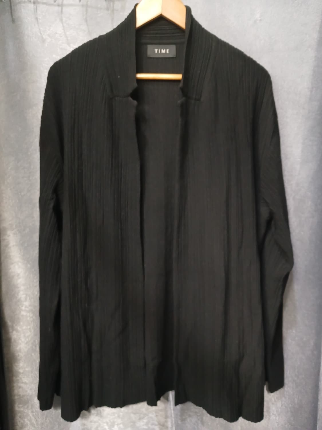 TIME 타임 남성 블랙 가디건 105 상품이미지1