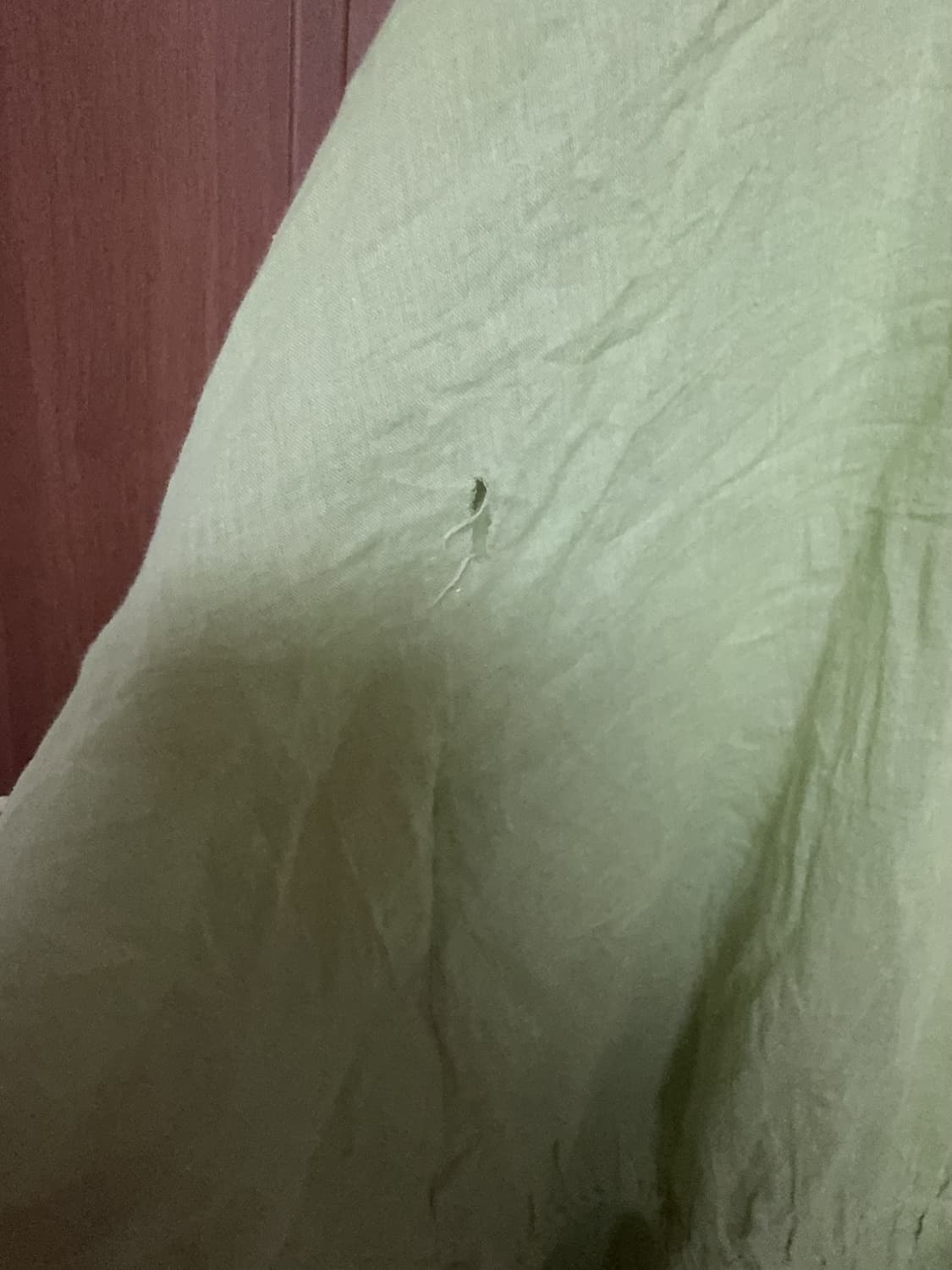 하구미 히피 모리걸 빈티지 연두색 크로셰 레이스 블라우스 상품이미지4