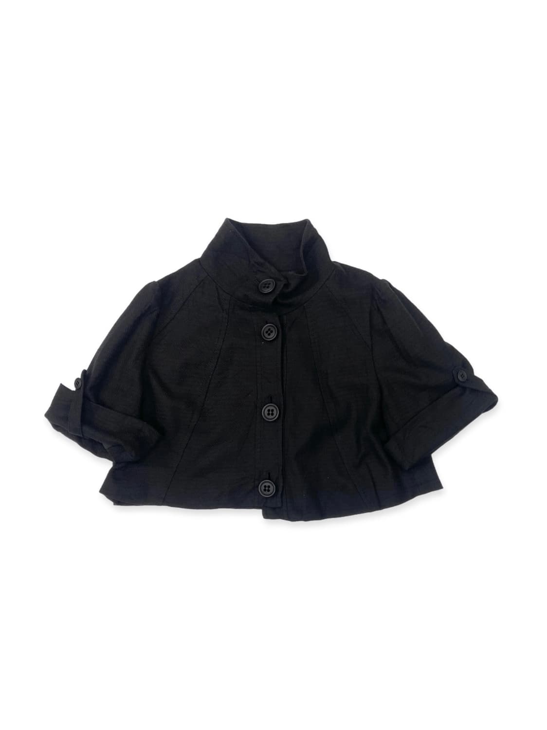 Black crop jacket coat 상품이미지2