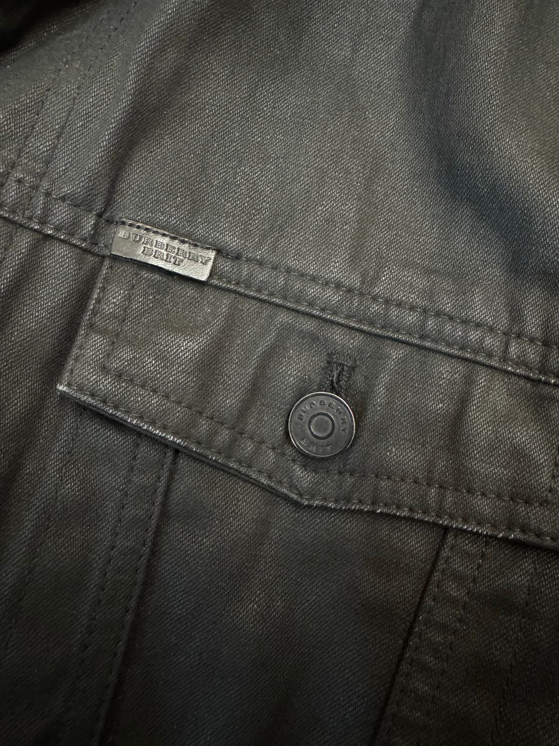 (새상품) 버버리 데님 트러커 자켓 100 사이즈 상품이미지4