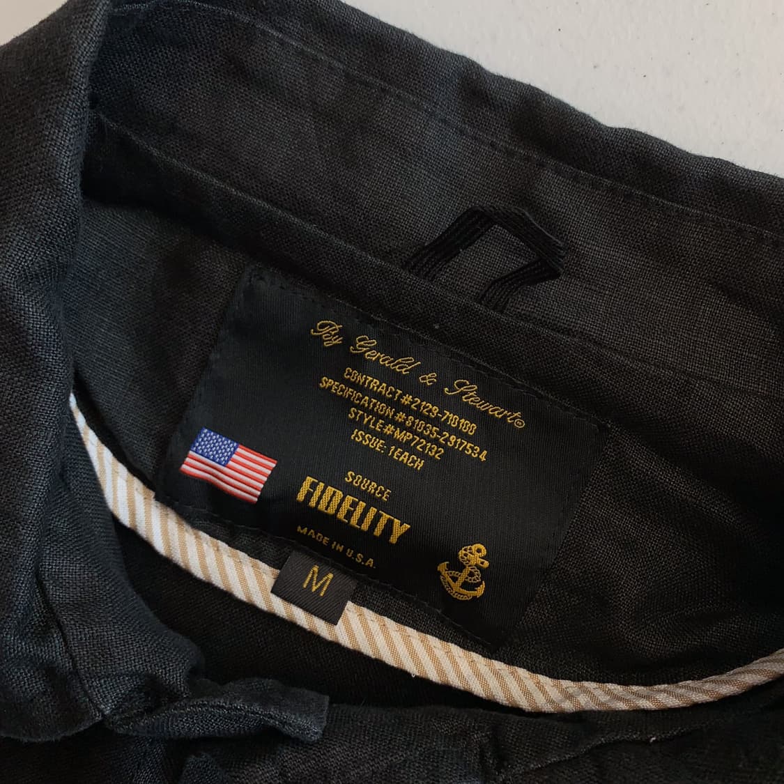 피델리티 USA made 린넨 자켓 95-100 상품이미지5