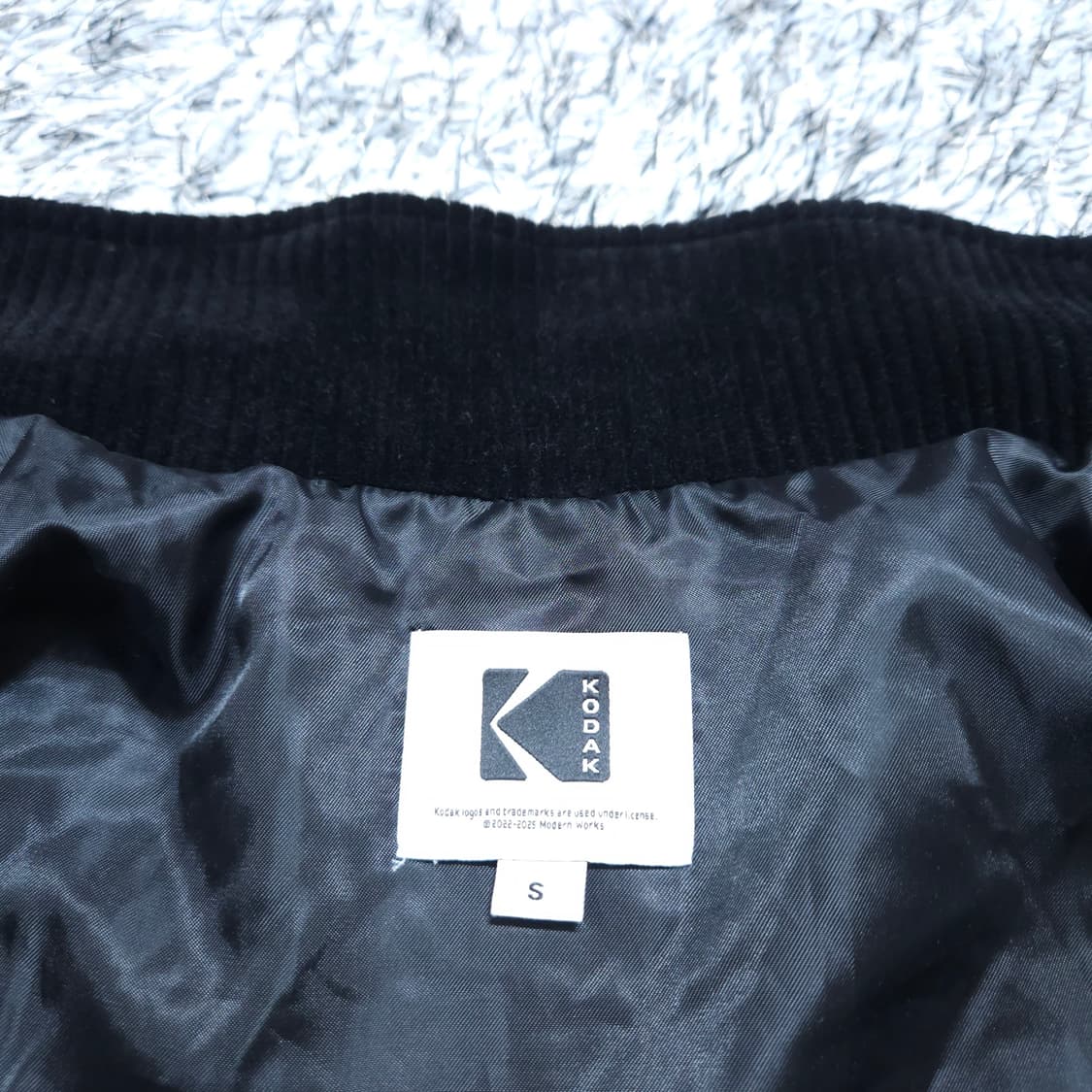 코닥) S 여자 코듀로이 밸벳 집업점퍼 / 왕눈이샵 상품이미지9