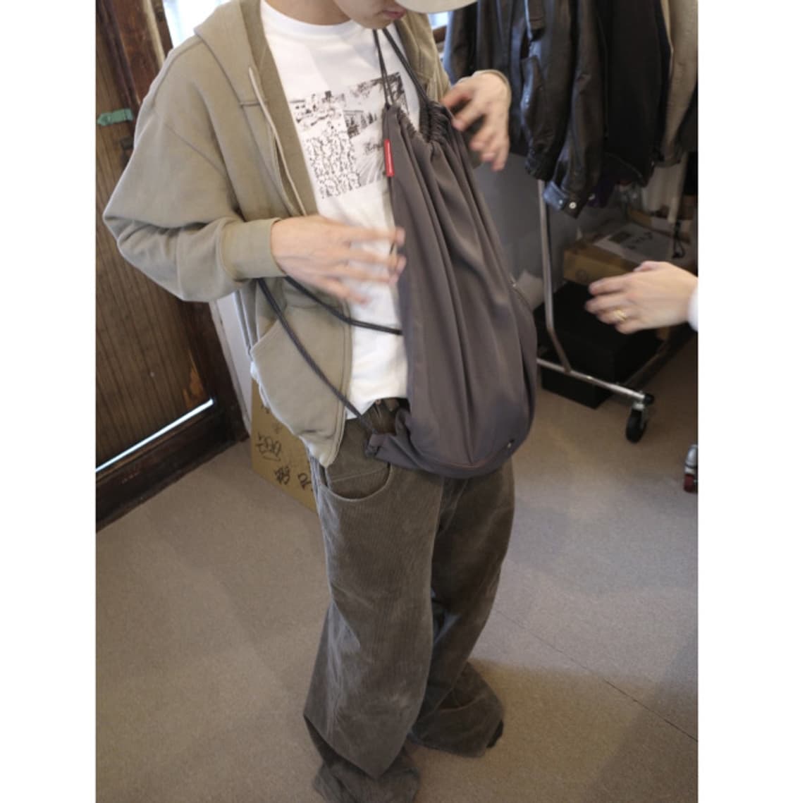 아벨리아 웨드워드 고샤 AEG MX PK BAG 브라운 상품이미지1