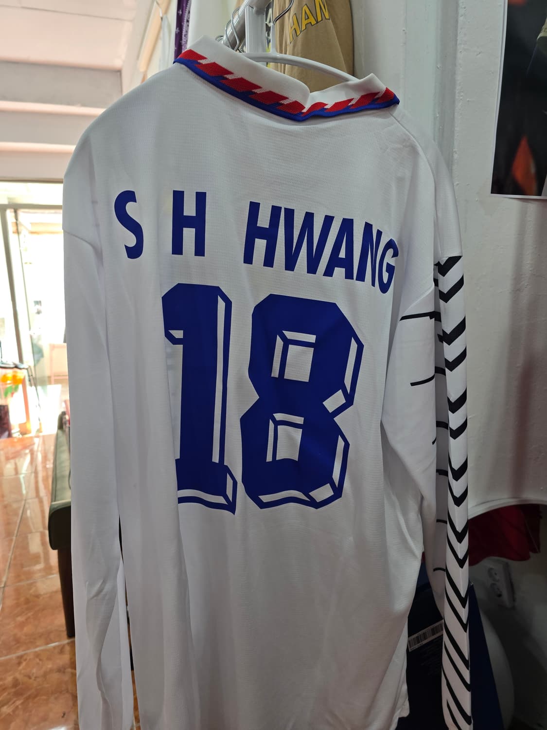 95/96 대한민국 축구 복원유니폼 (황선홍 마킹) 상품이미지2