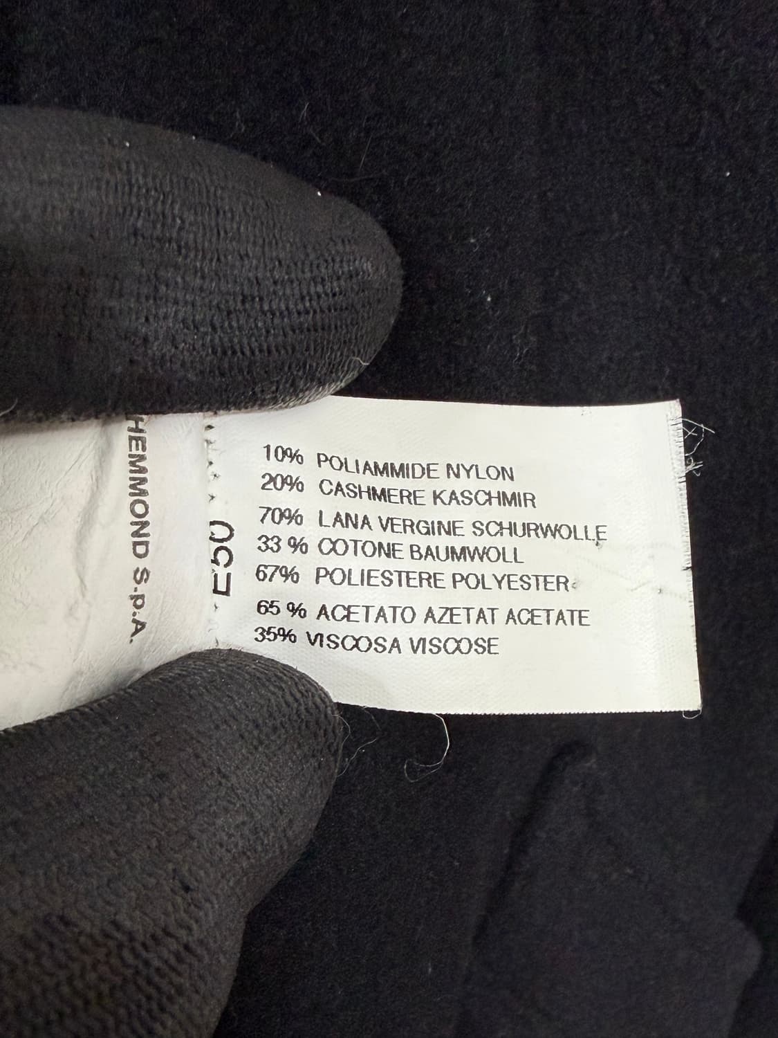 DAKS 닥스 캐시미어 혼방 코트 (Made In Italy)  상품이미지8