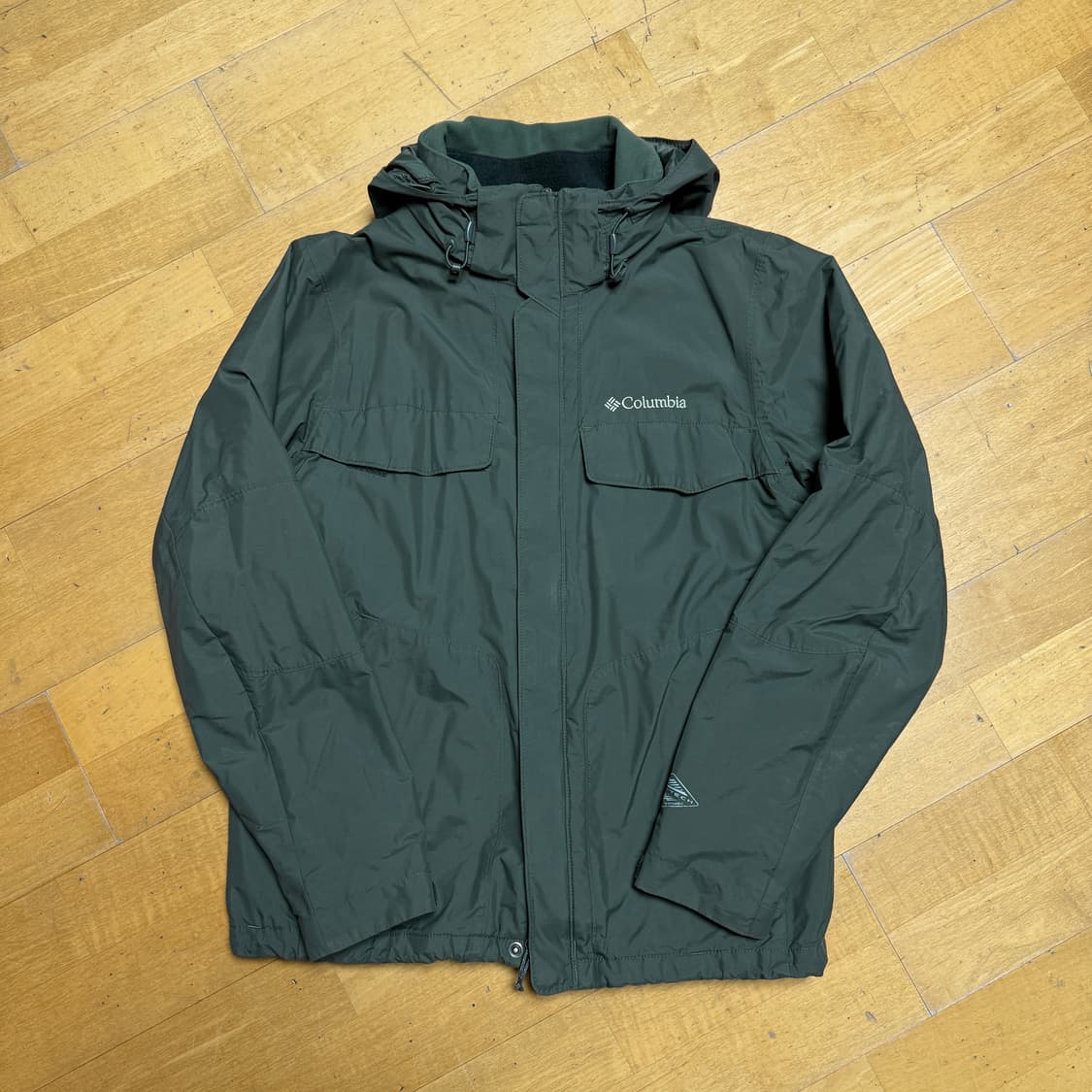 컬럼비아 바람막이 올리브 s 상품이미지1