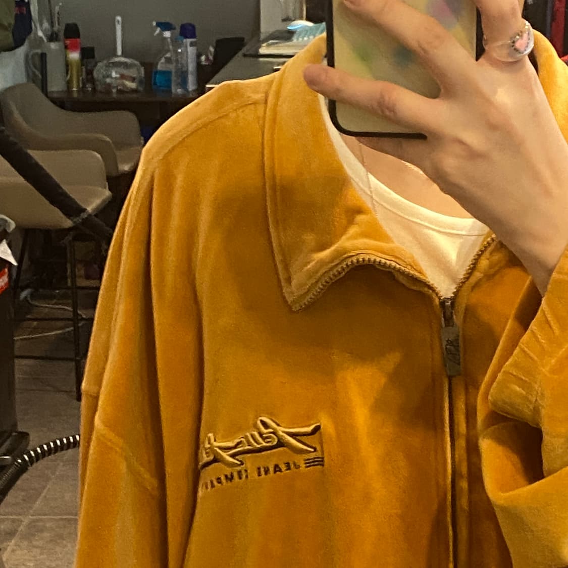 [NO.9] Pelle Pelle 벨벳 져지 상품이미지3