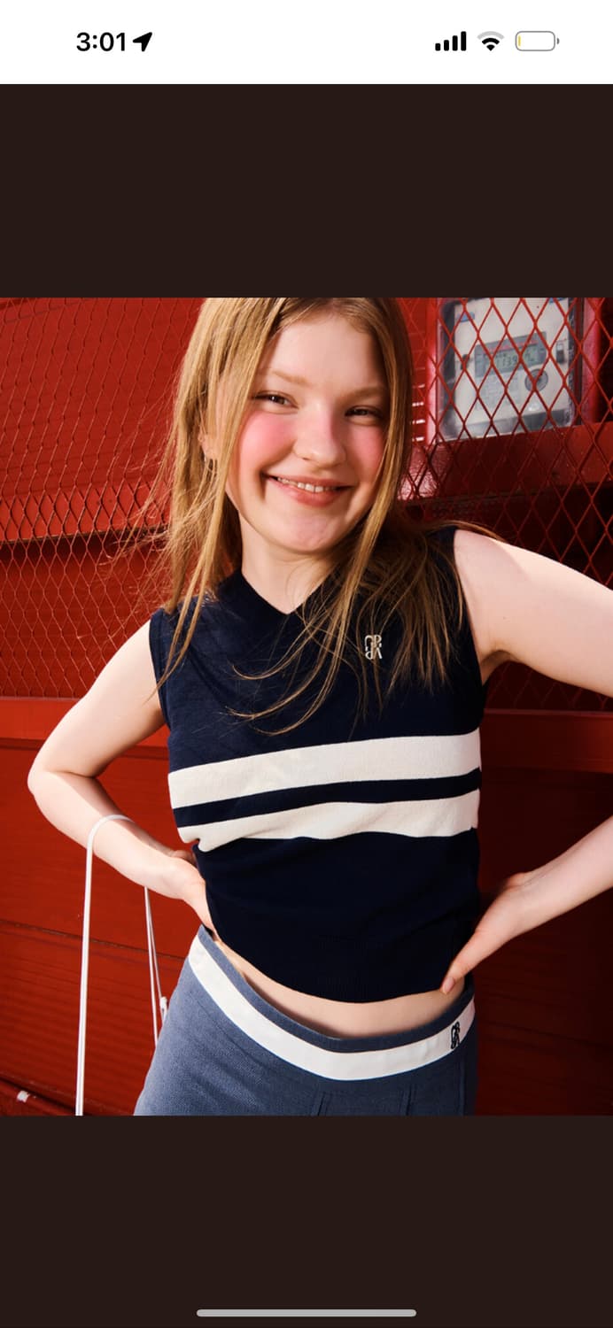 Grove weddy knit vest 베스트 조끼 니트 상품이미지1