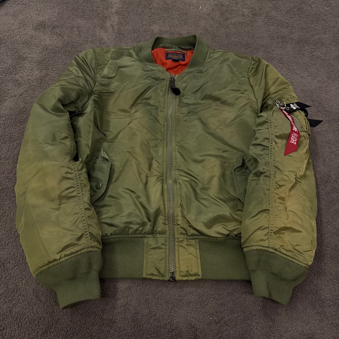 [ 정품/XL ] 알파인더스트리 플라이트 ma-1  항공점퍼 상품이미지3