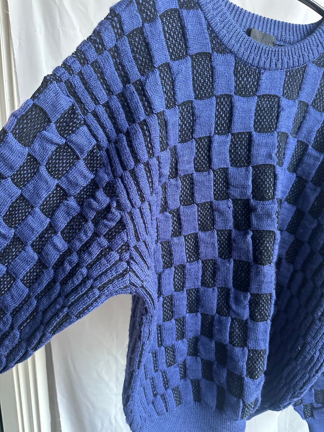 Mr.JUNKO koshino 체크 니트 상품이미지5