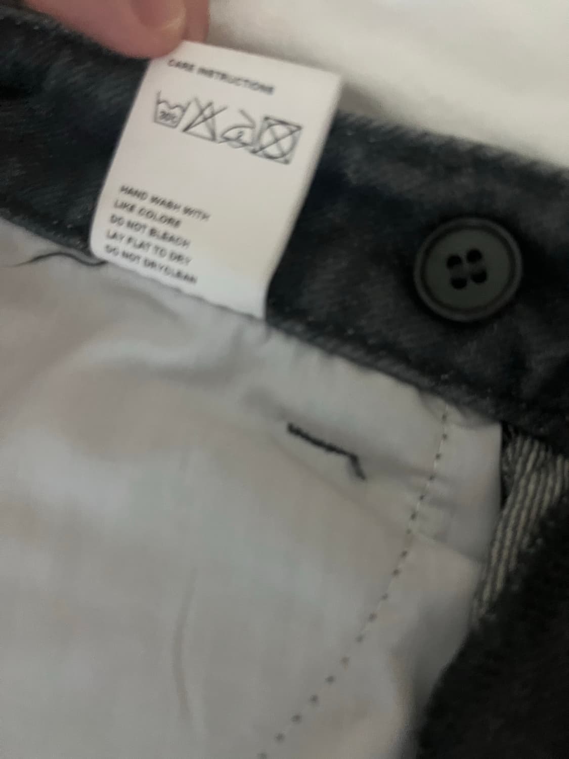 Amomento 24ss indigo straight denim grey 상품이미지7