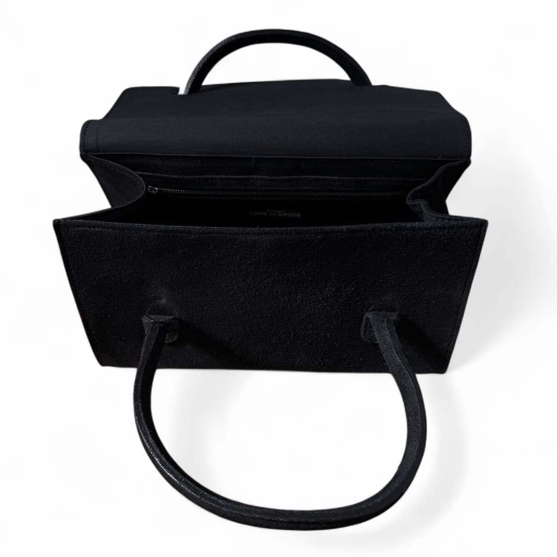 꼼데가르송 스웨이드 토트백 상품이미지3