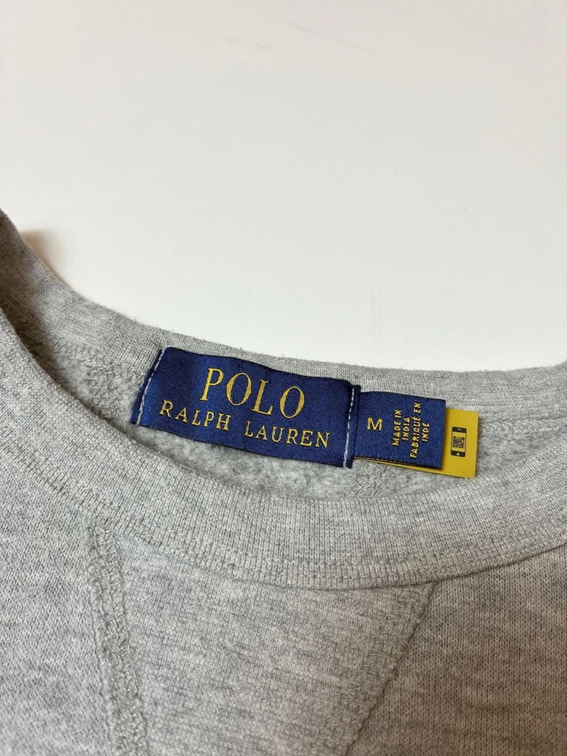 폴로 랄프로렌 로고 큐알 크루넥 맨투맨 PN8854 상품이미지6