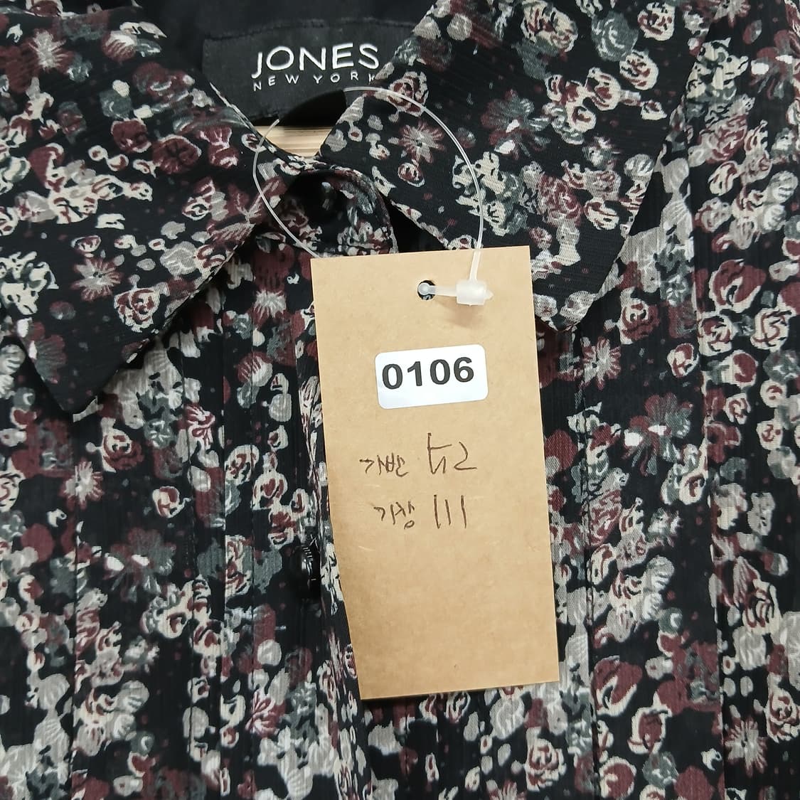JONES NEWYORK 플라워 롱 원피스 잔꽃무늬 쉬폰 원피스 상품이미지10