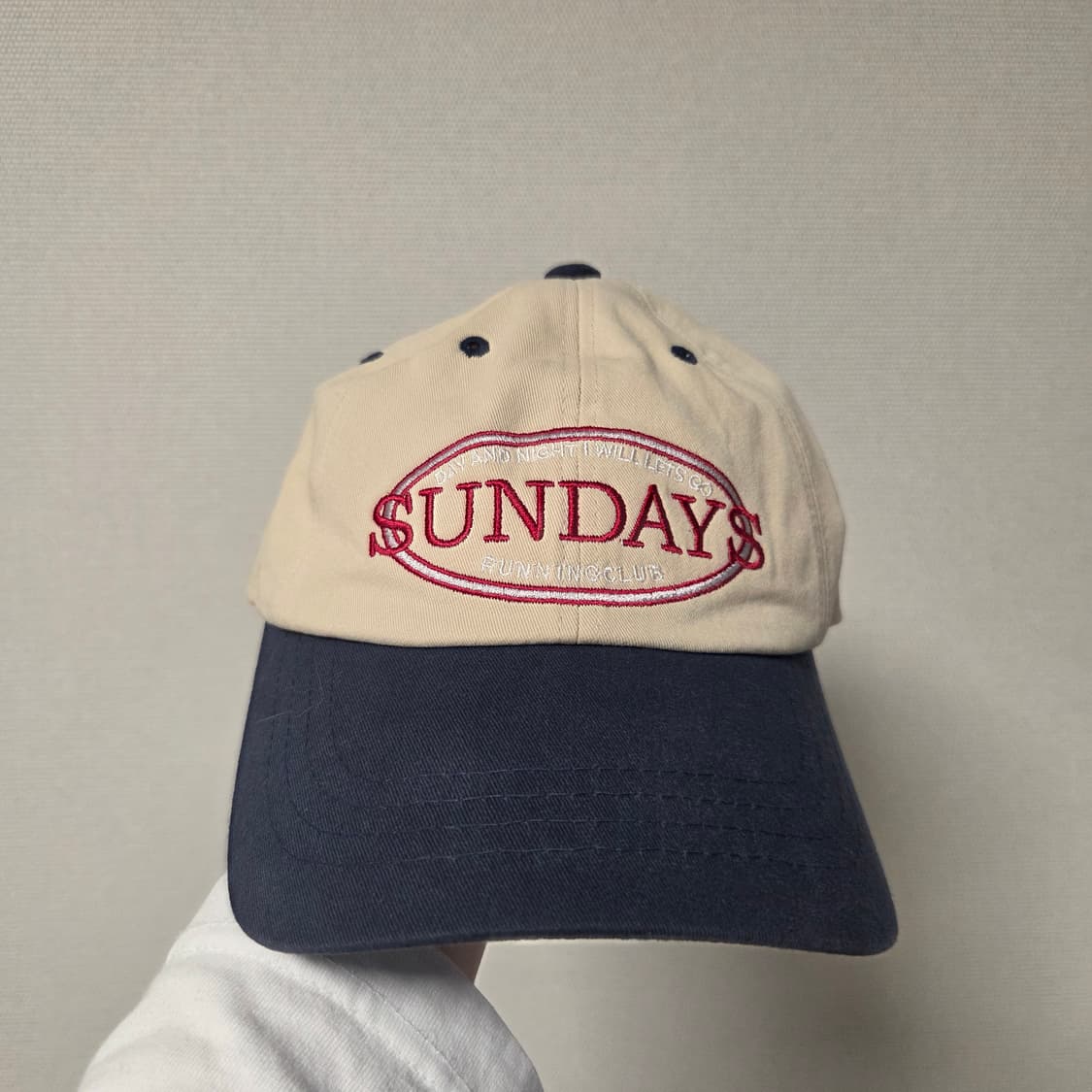 Sundays Running Club 볼캡 Free 상품이미지2