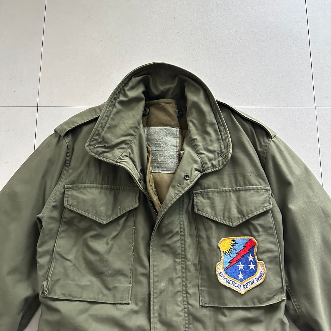 70s 미군 M65 필드자켓 2세대 존오운베이 스몰 내피포함 상품이미지2