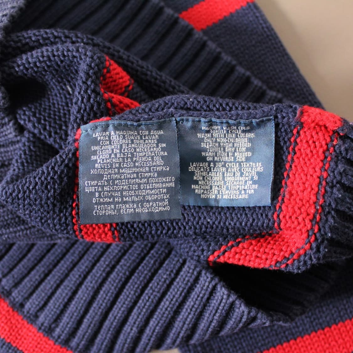 Polo 폴로 랄프로렌 스트라이프 니트 하프집업 상품이미지6