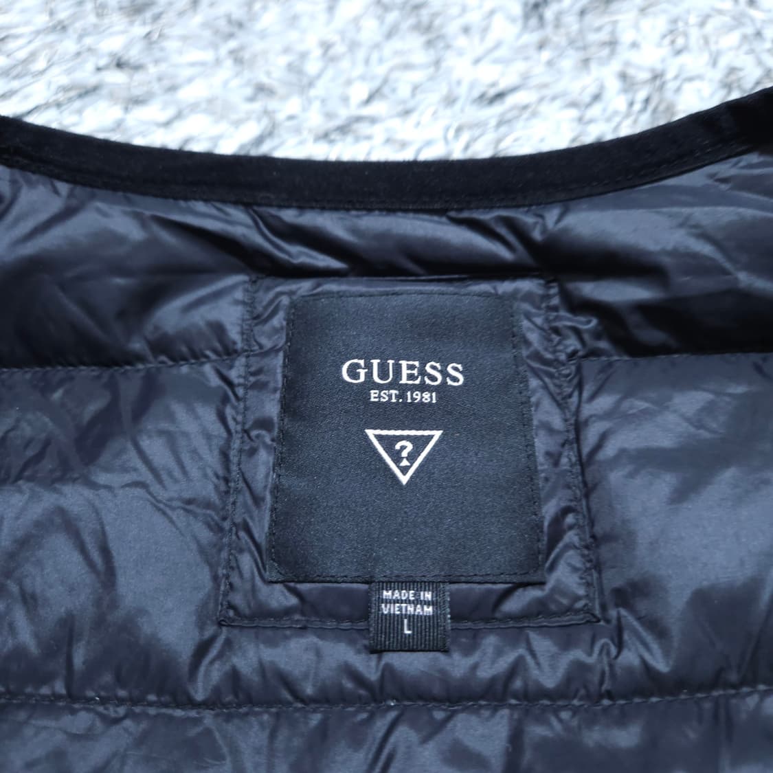 게스)100 남자 거위털 경량패딩 / 왕눈이샵 상품이미지8