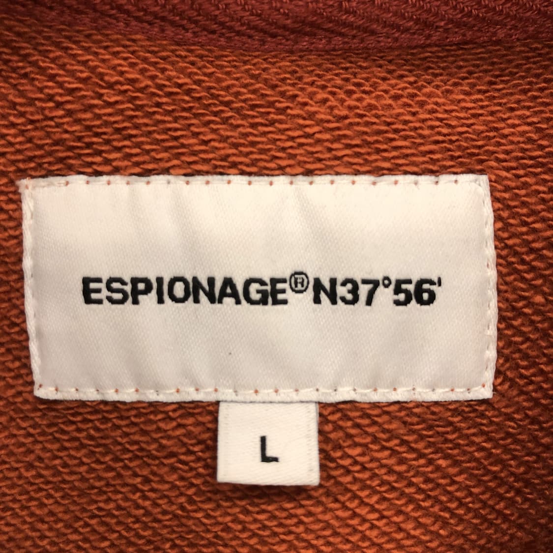 에스피오나지 SURFIN 헤비웨이트후드 L  상품이미지5