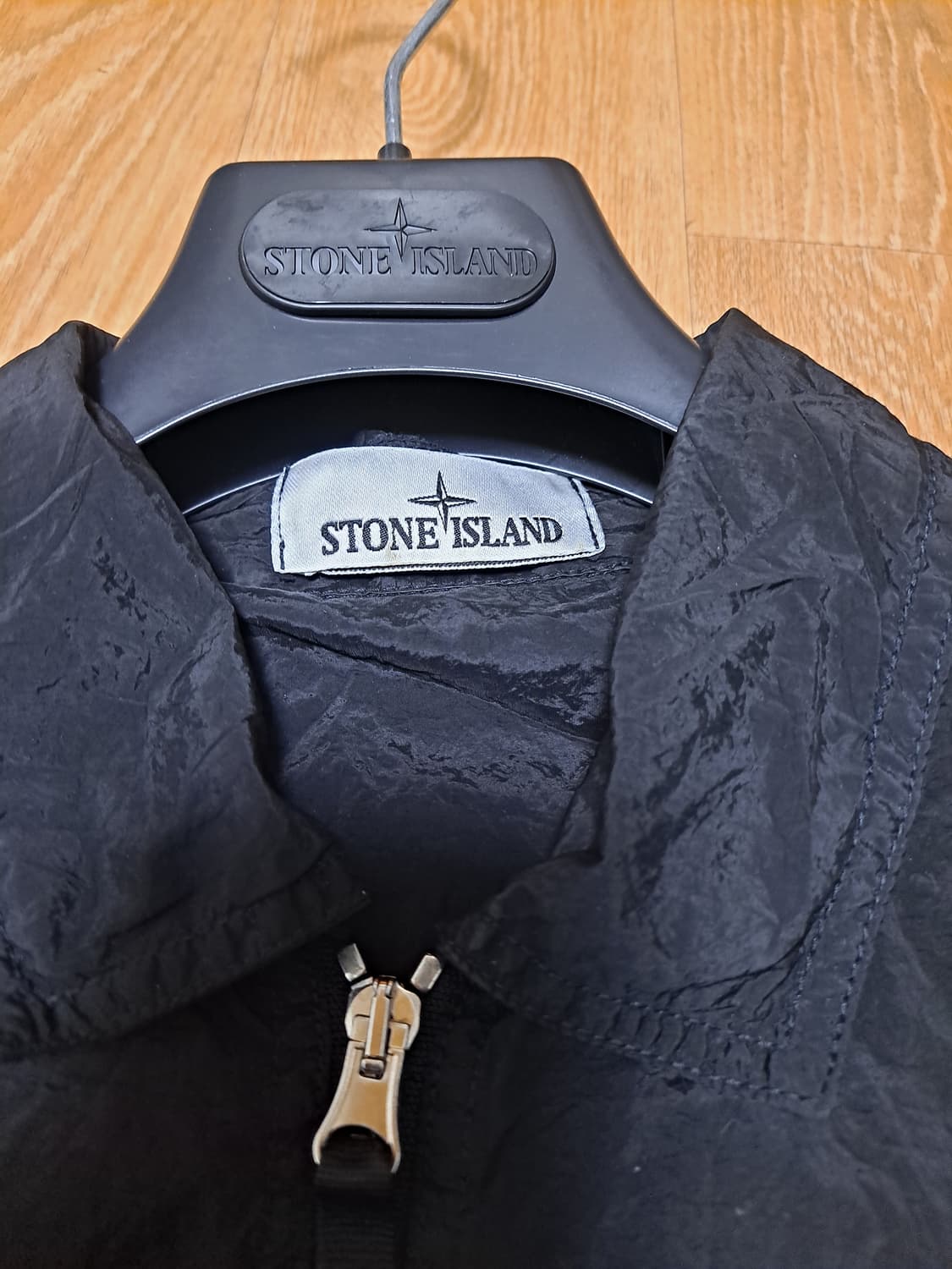 스톤아일랜드 에코닐 나일론메탈 자켓 블랙 M 상품이미지2