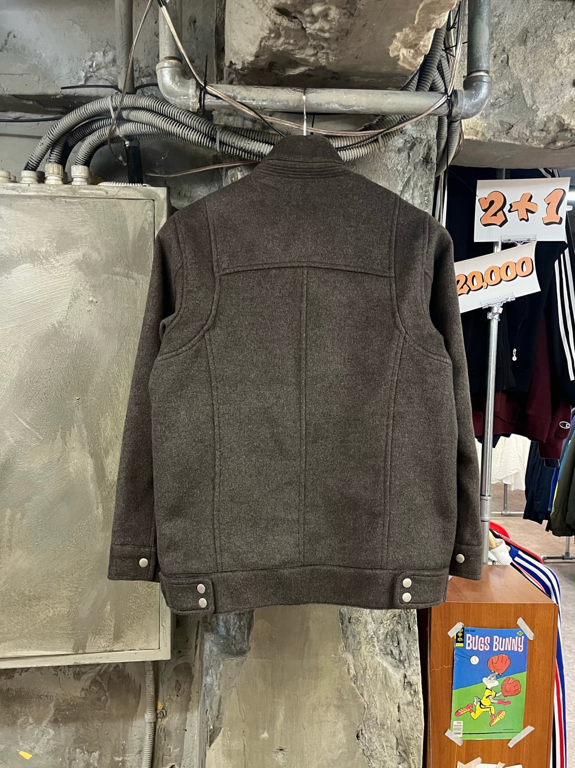 빈티지 바이커 자켓 브라운 #csz3688 상품이미지2