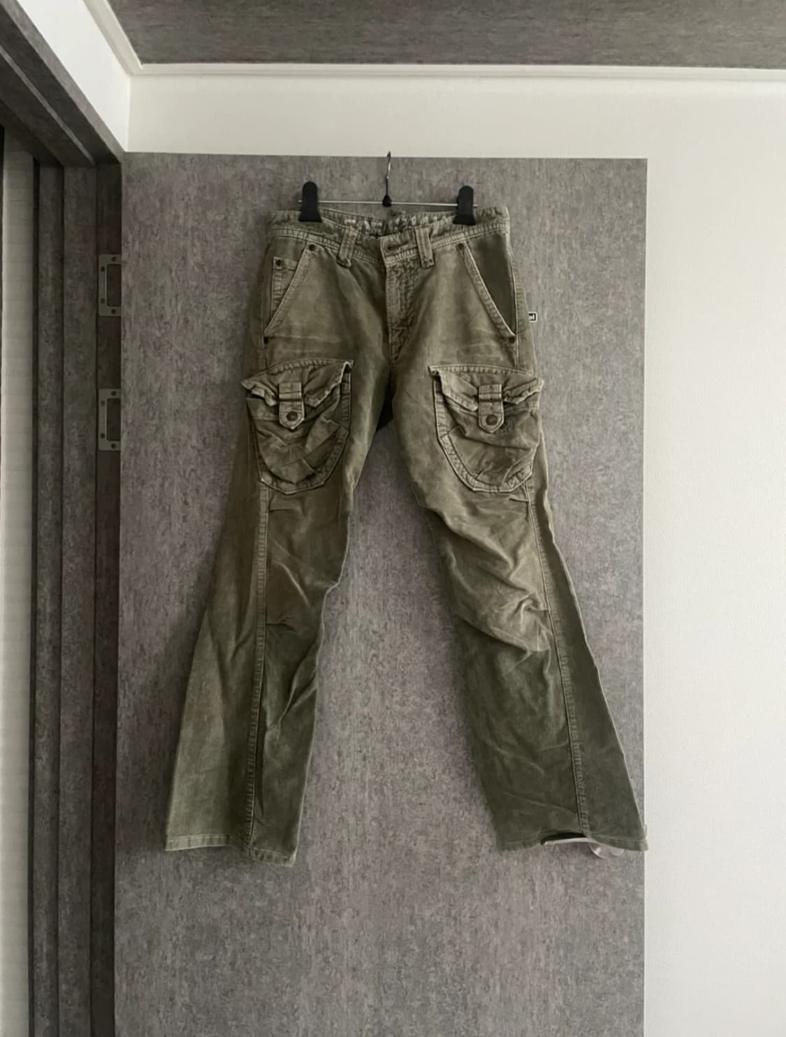 Edwin 505 khaki 카고팬츠 상품이미지1
