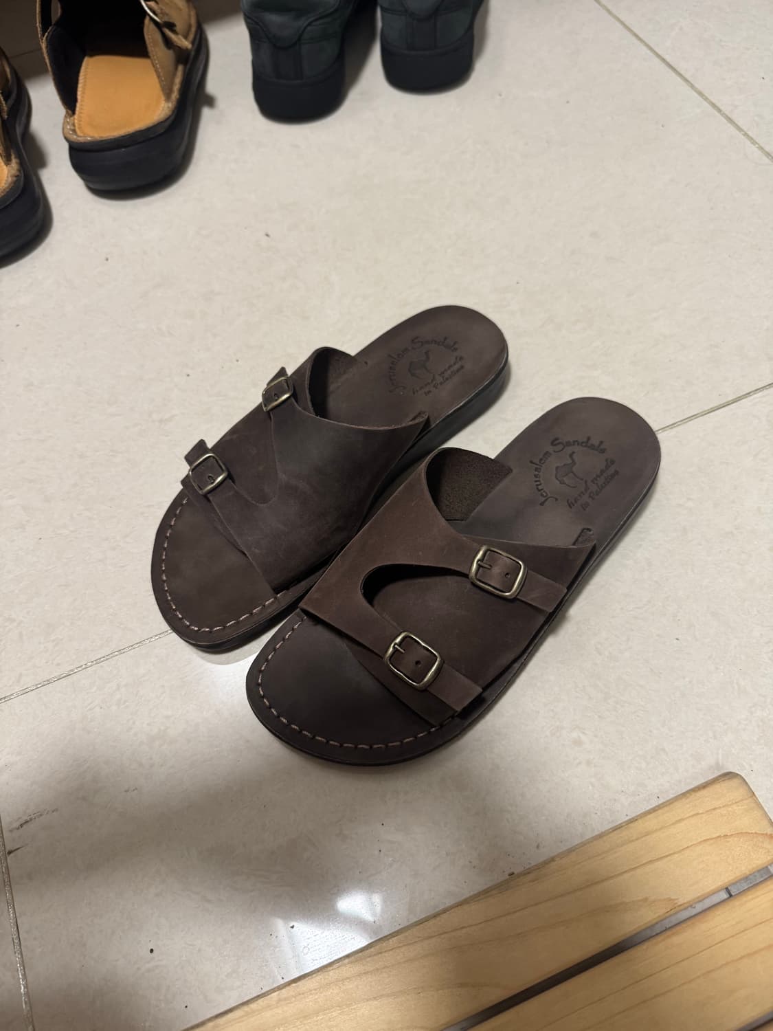 예루살렘 샌들 세스 브라운 245 상품이미지1