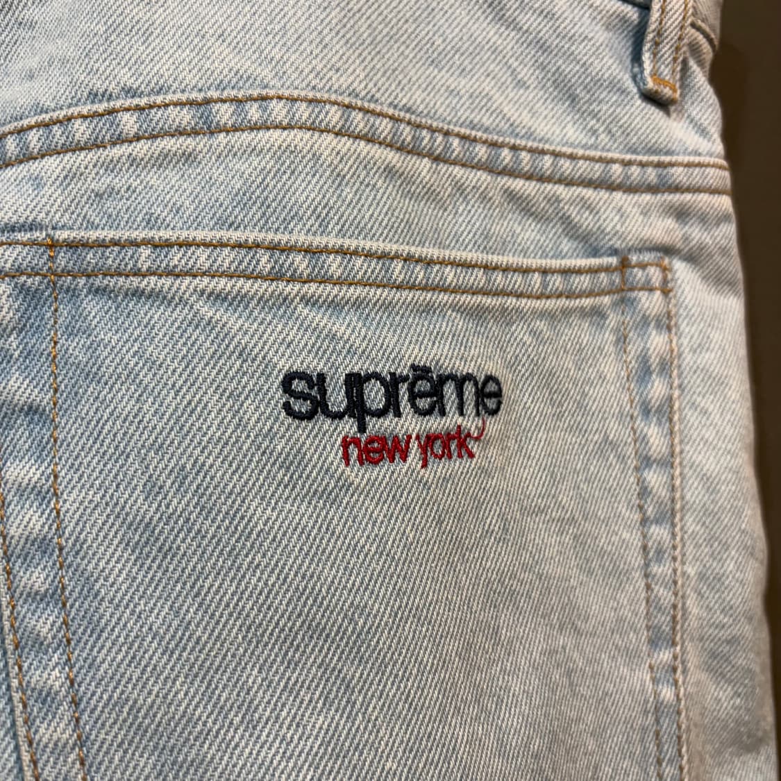 [32] SUPREME 슈프림 데님 버뮤다 팬츠 상품이미지4
