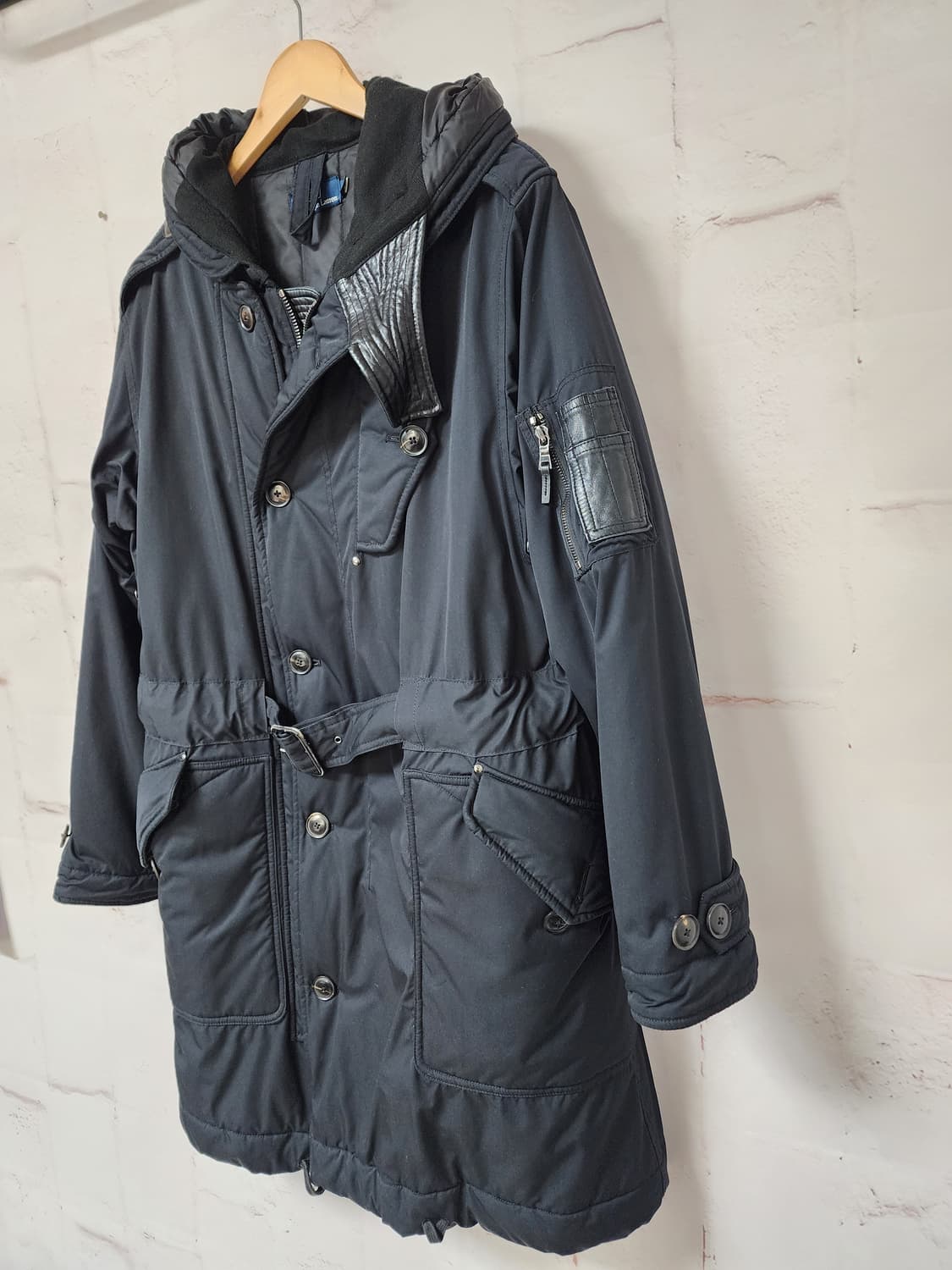 폴로 랄프로렌 영국 공군 밀리터리 벨티드 코트 상품이미지6