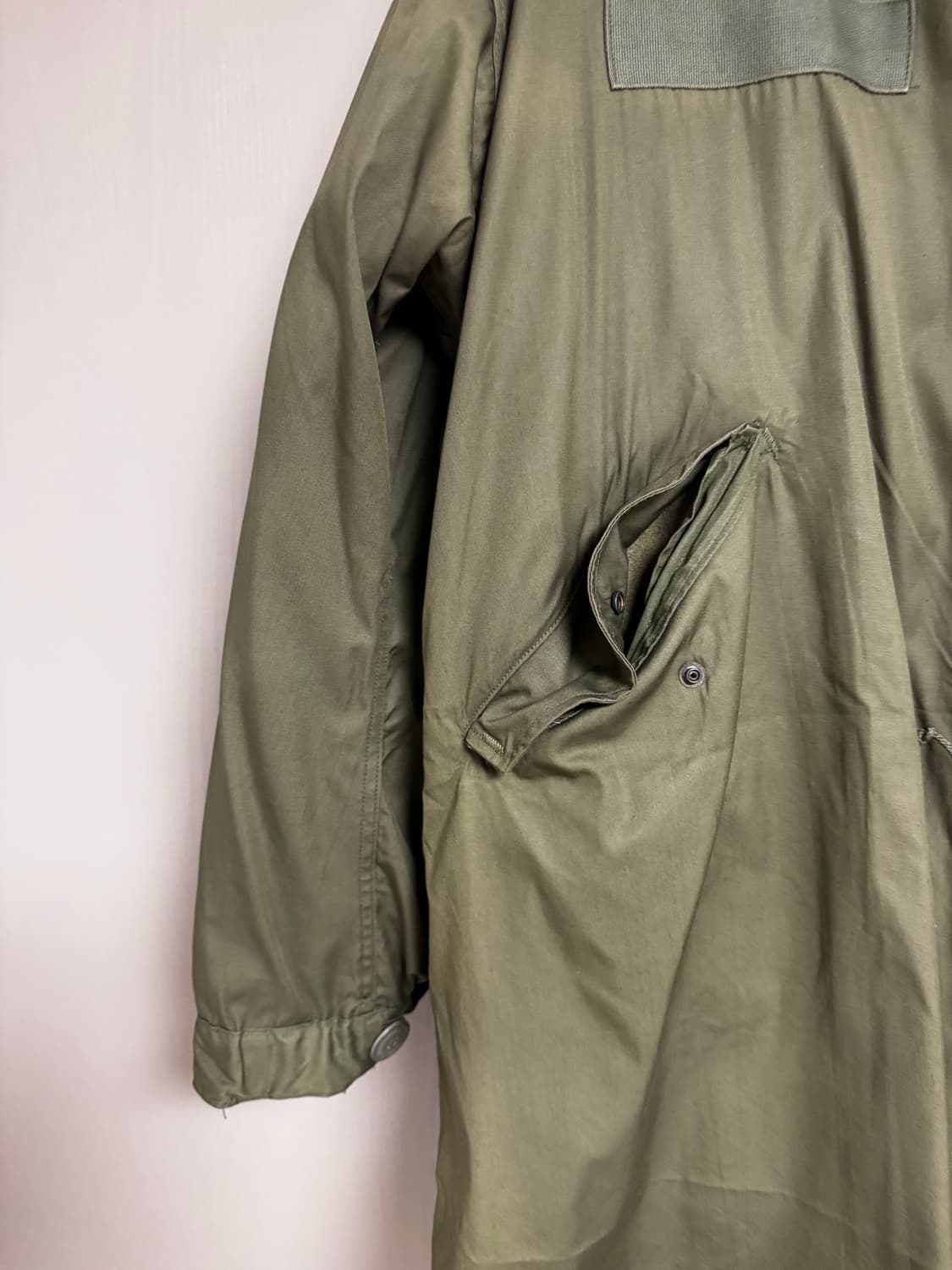 M65 오리지널(OG) 피쉬테일 개파카 데드스탁급 M 팝니다 상품이미지3