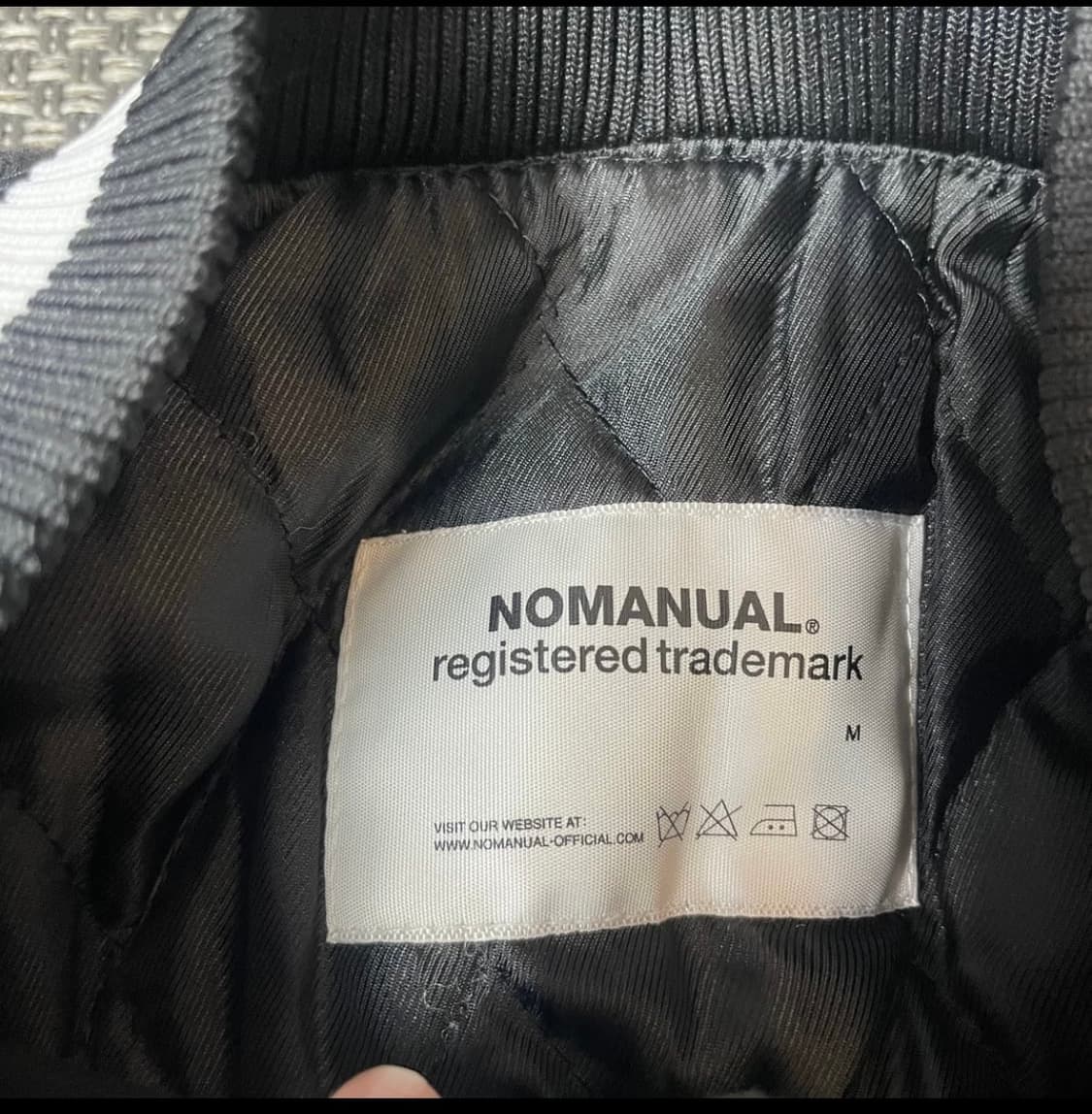 노매뉴얼 바시티 자켓 M 상품이미지3