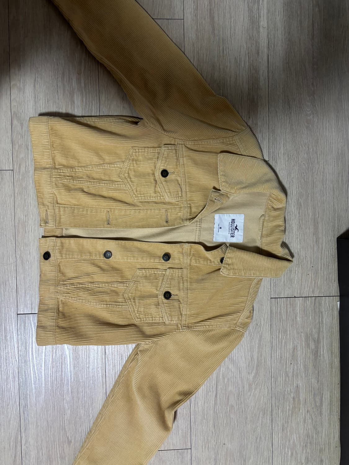 홀리스터 코듀로이 크롭 자켓 상품이미지1