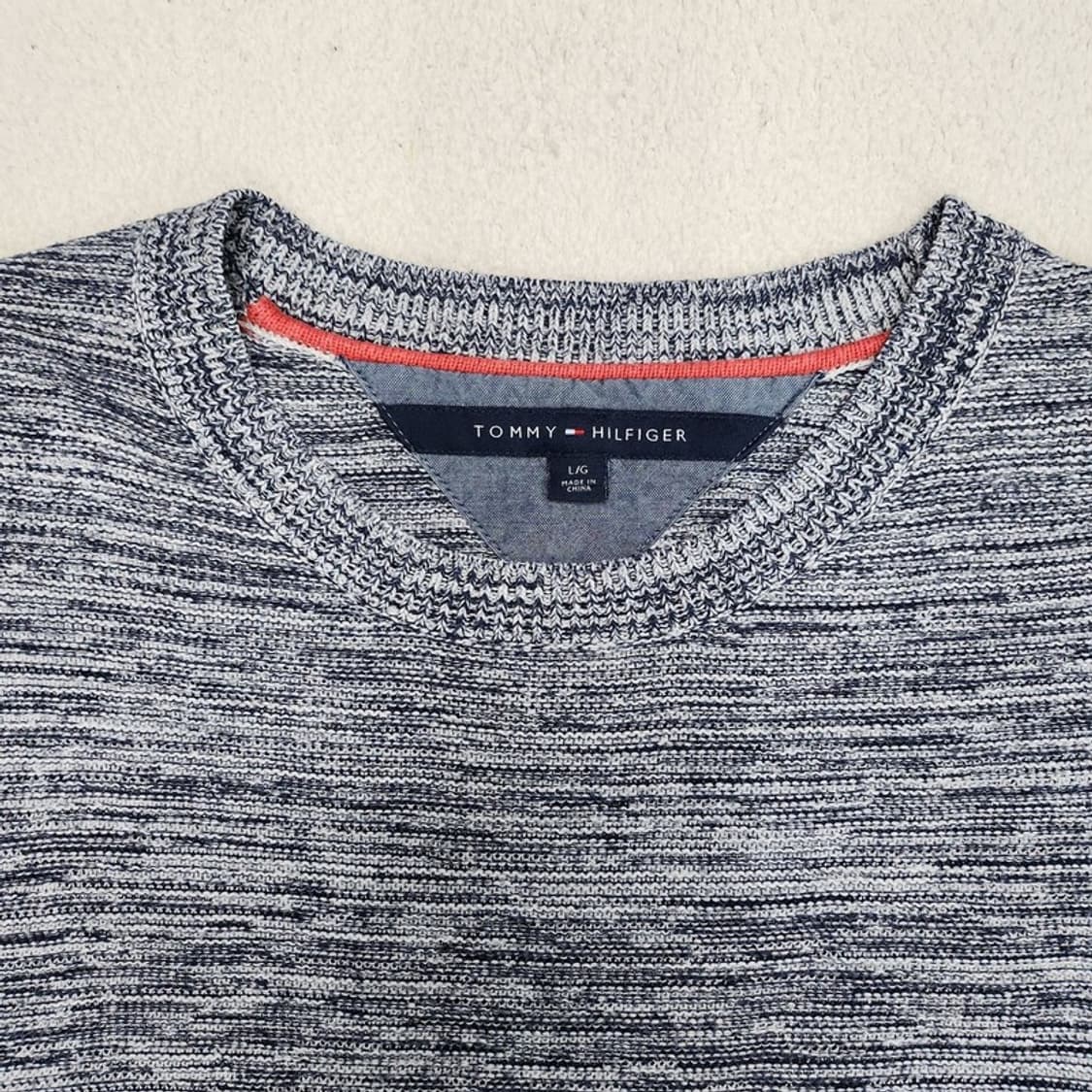 TOMMY HILFIGER 그레이 니트  L/G 상품이미지4