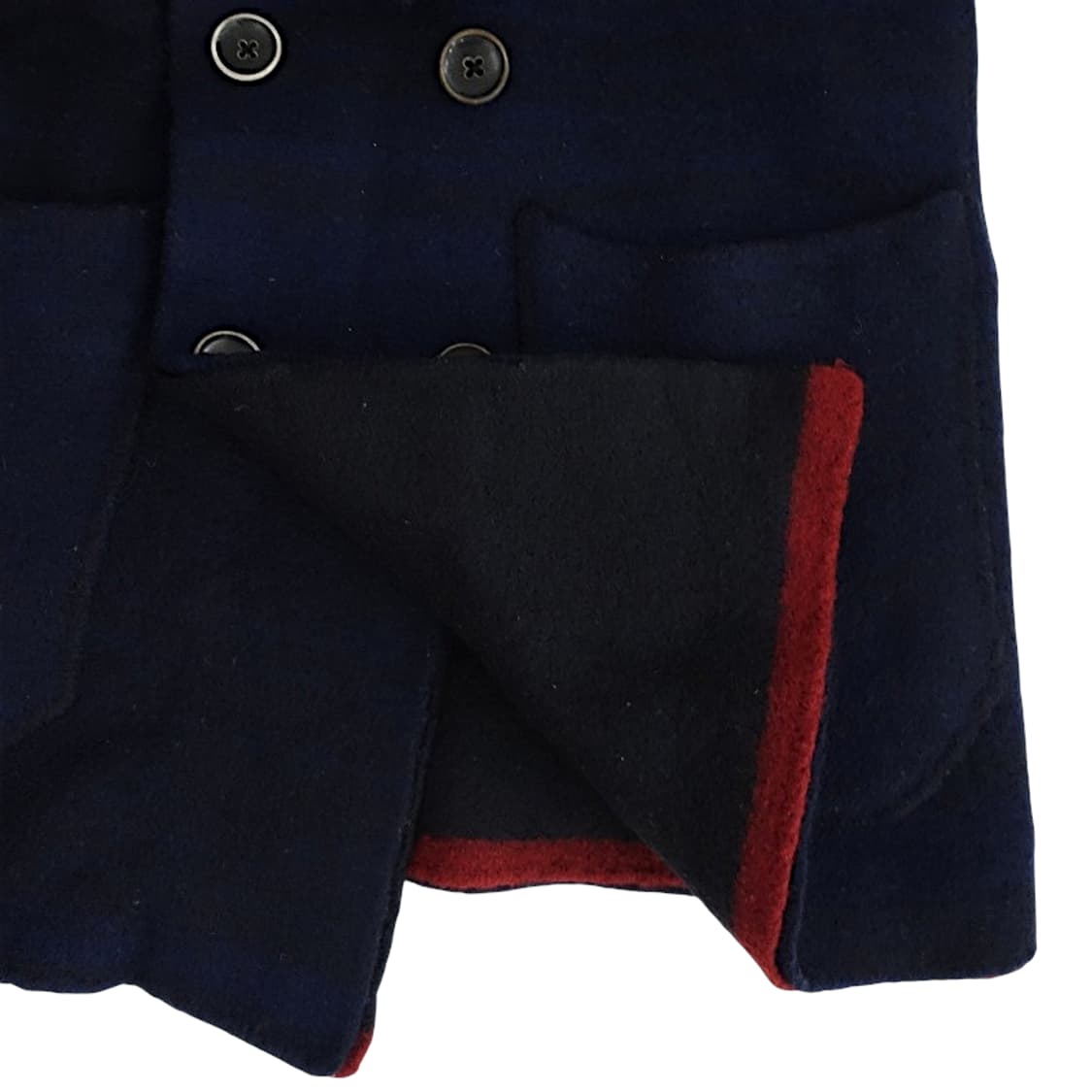 캐피탈 더블 레이어드 울 코트 레이디스 상품이미지5