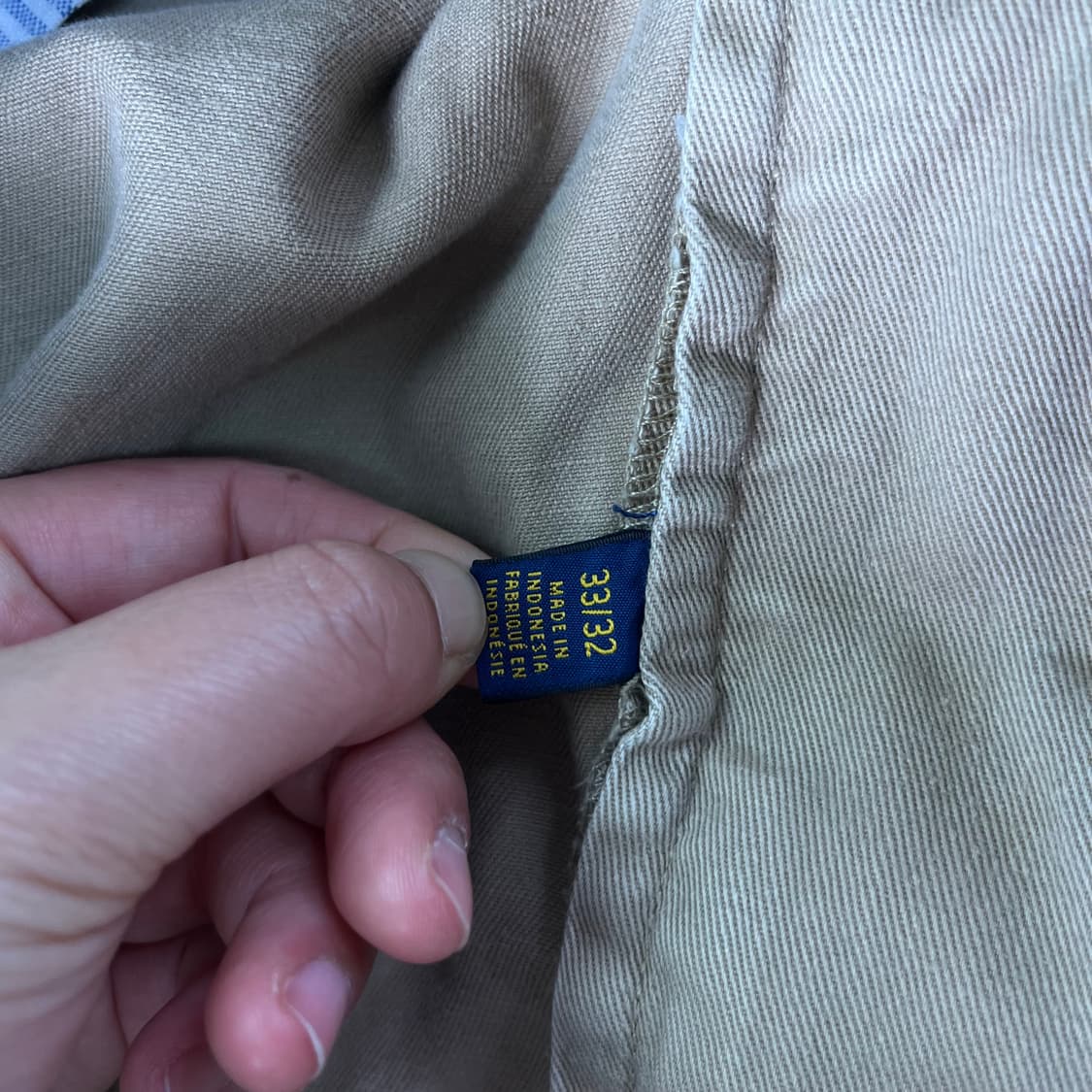 34 폴로랄프로렌 4턱 867 코튼 베기핏 팬츠 상품이미지4