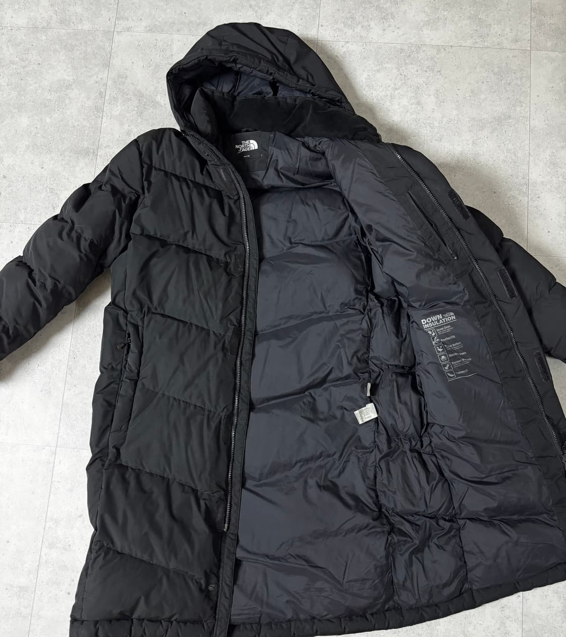 노스페이스 구스다운 롱패딩  상품이미지3