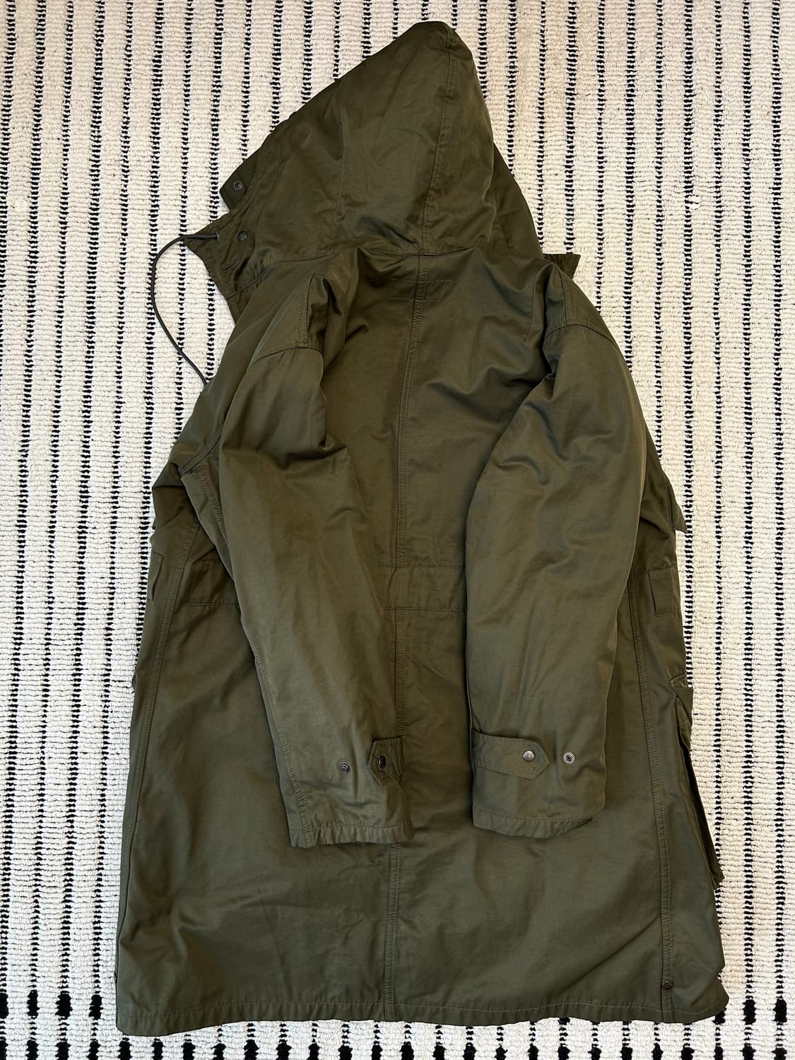 유니폼 브릿지 장진호 파카 카키 상품이미지8