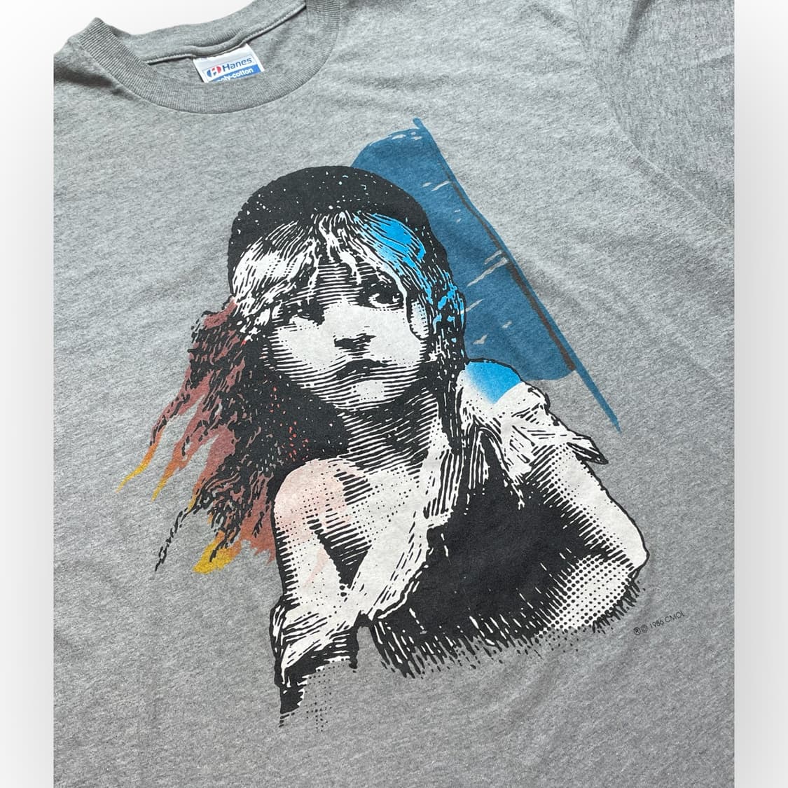 XL)80's 레미제라블 티셔츠 상품이미지2