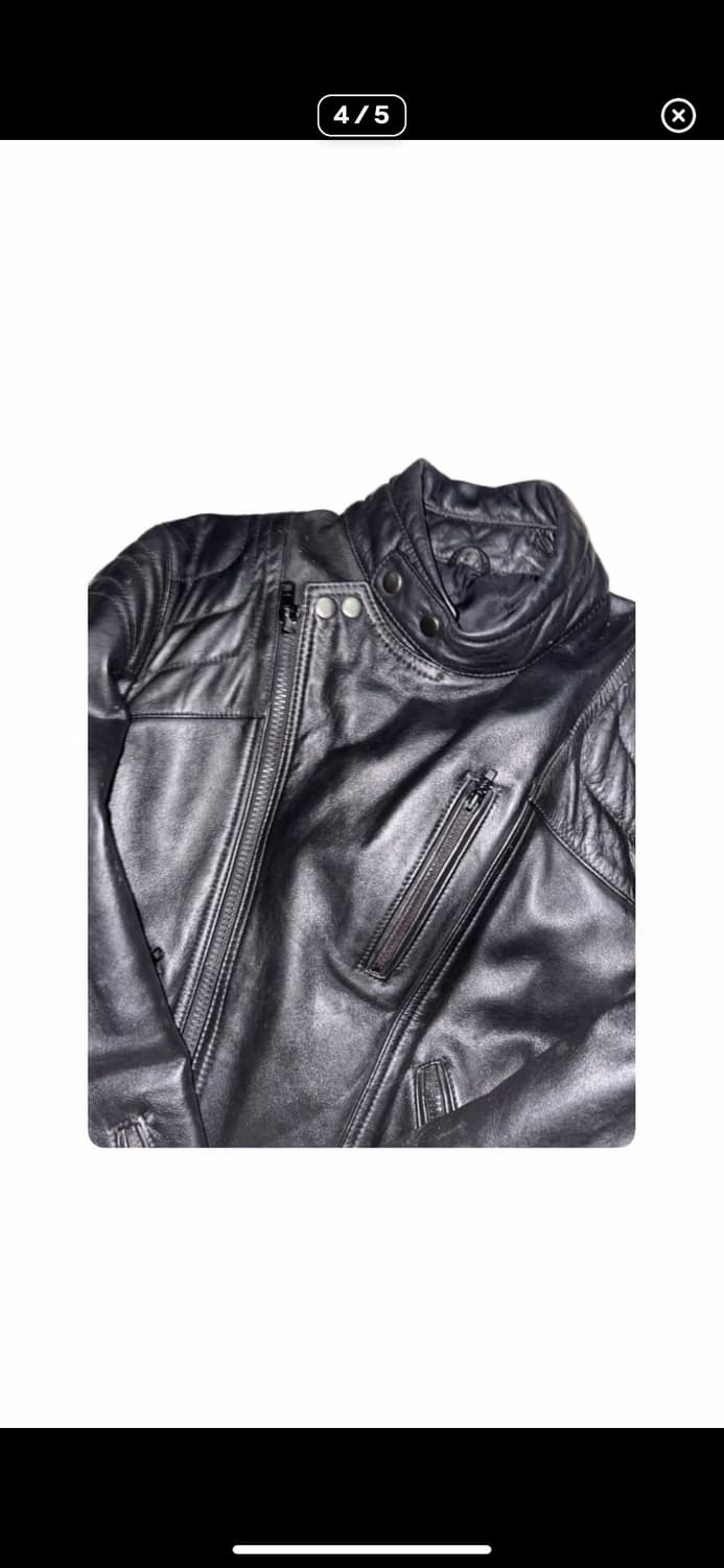 소가죽 바이커 자켓 상품이미지4