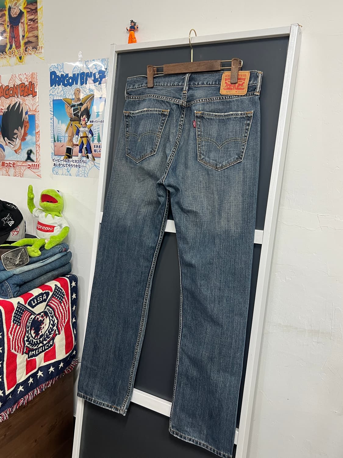 Levis 리바이스 505 레귤러 스트레이트 데님 팬츠 상품이미지1