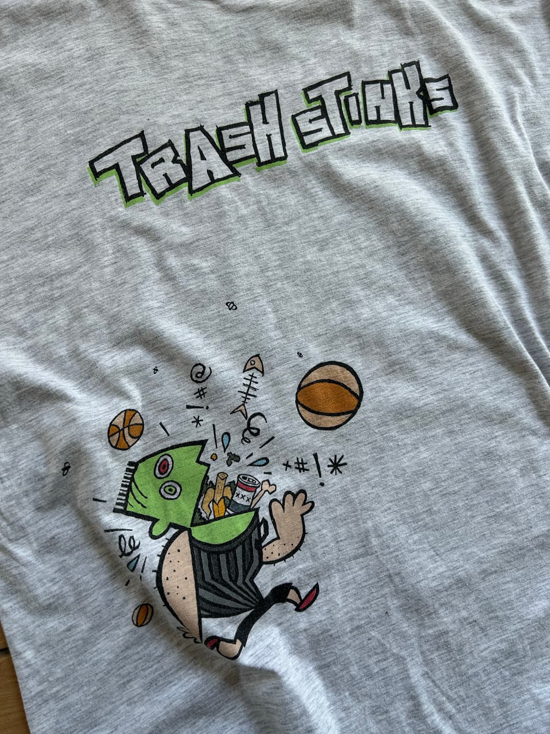 90’s 나이키 Shut up play ball 티셔츠 상품이미지3