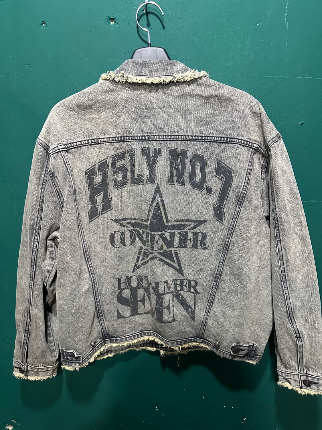 홀리넘버세븐 트러커자켓 100-105 상품이미지3