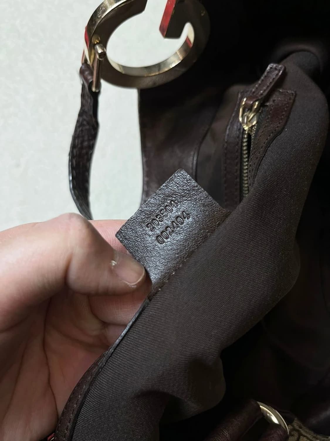 구찌 Gucci GG 로고 인터로킹 자가드 숄더백 A1868 상품이미지9