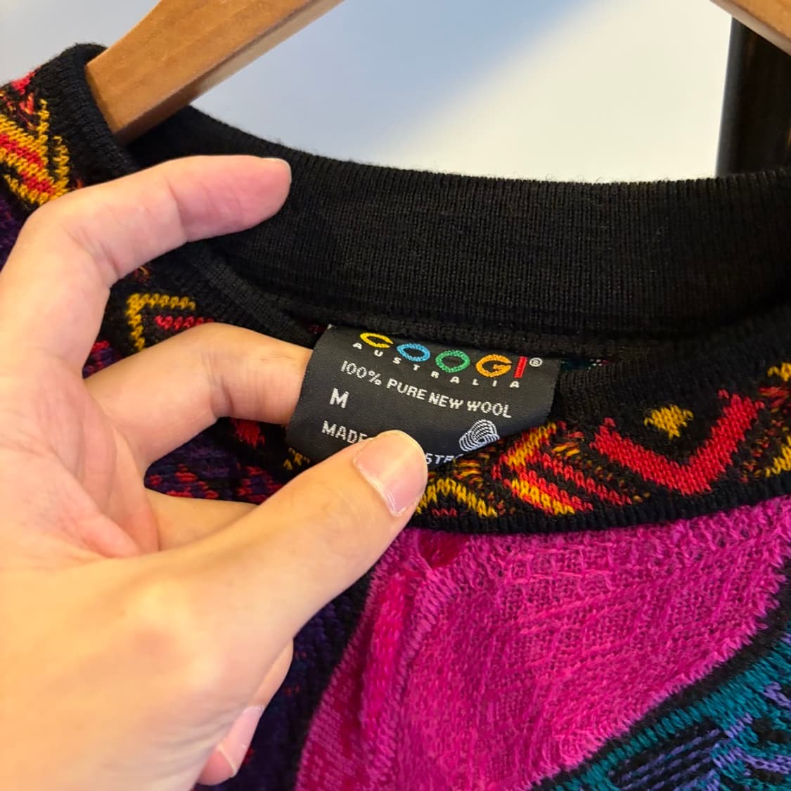 15189 - 쿠지 3D 케이블 울 니트 상품이미지3