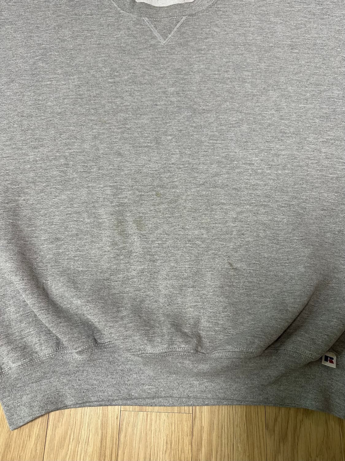 90s 빈티지 러셀 스웻셔츠 그레이 XXL USA 상품이미지8