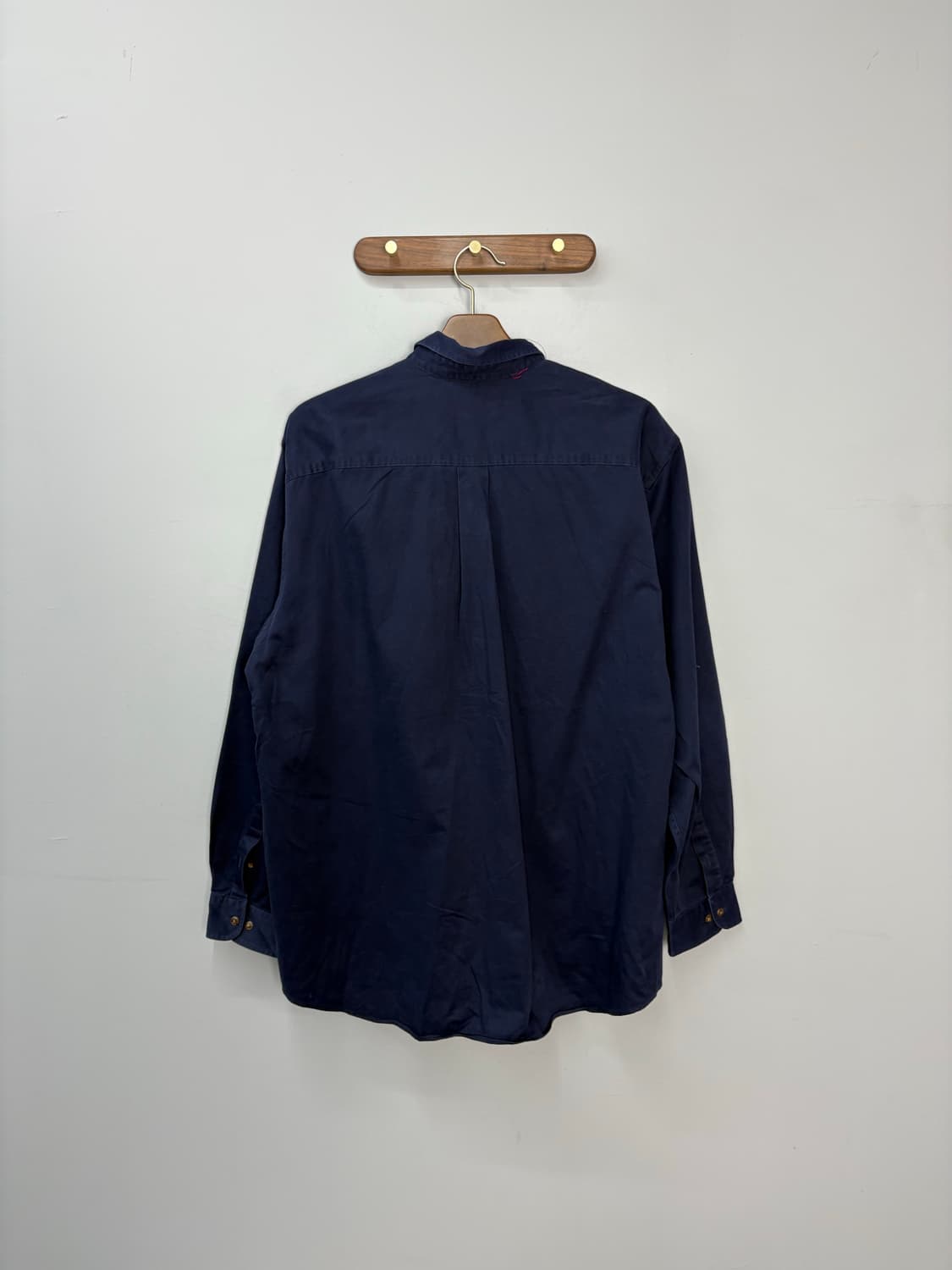 칼하트로고 네이비 워크셔츠 A2782 상품이미지4