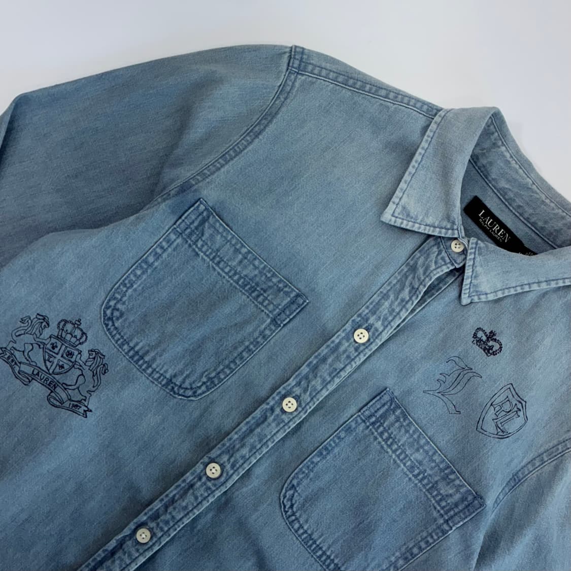 Polo  로렌  랄프로렌 코튼 데님 셔츠  상품이미지3