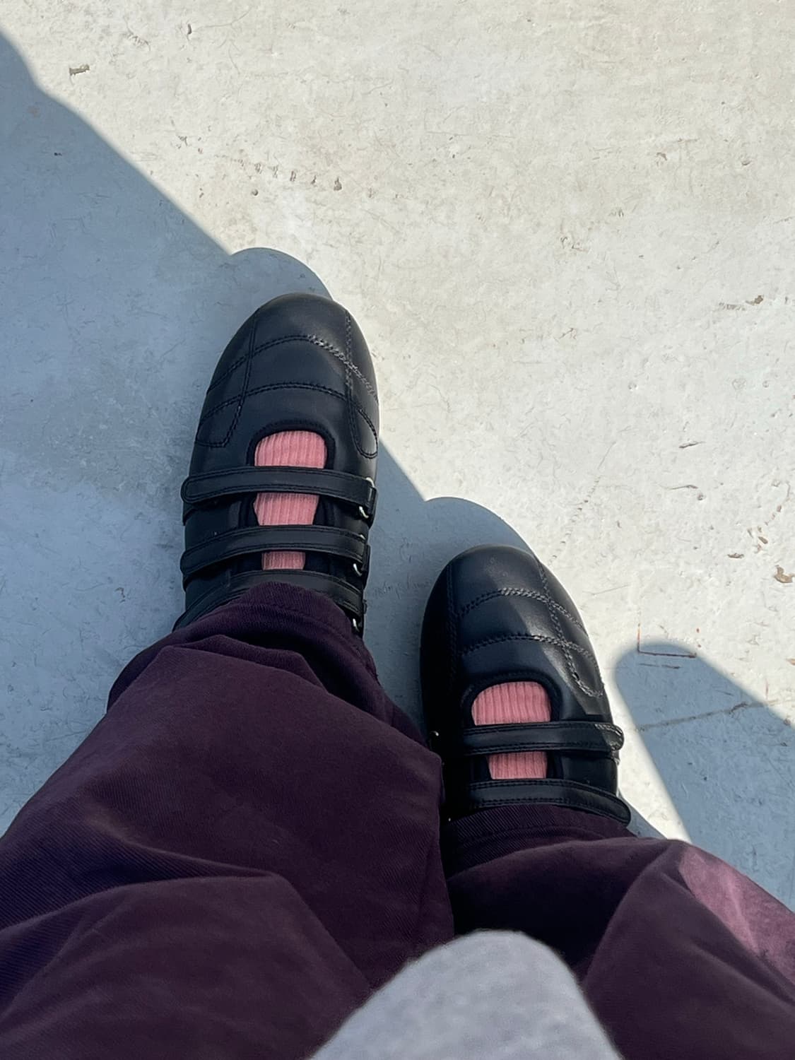 다이닛 모찌 슈즈 블랙 상품이미지2