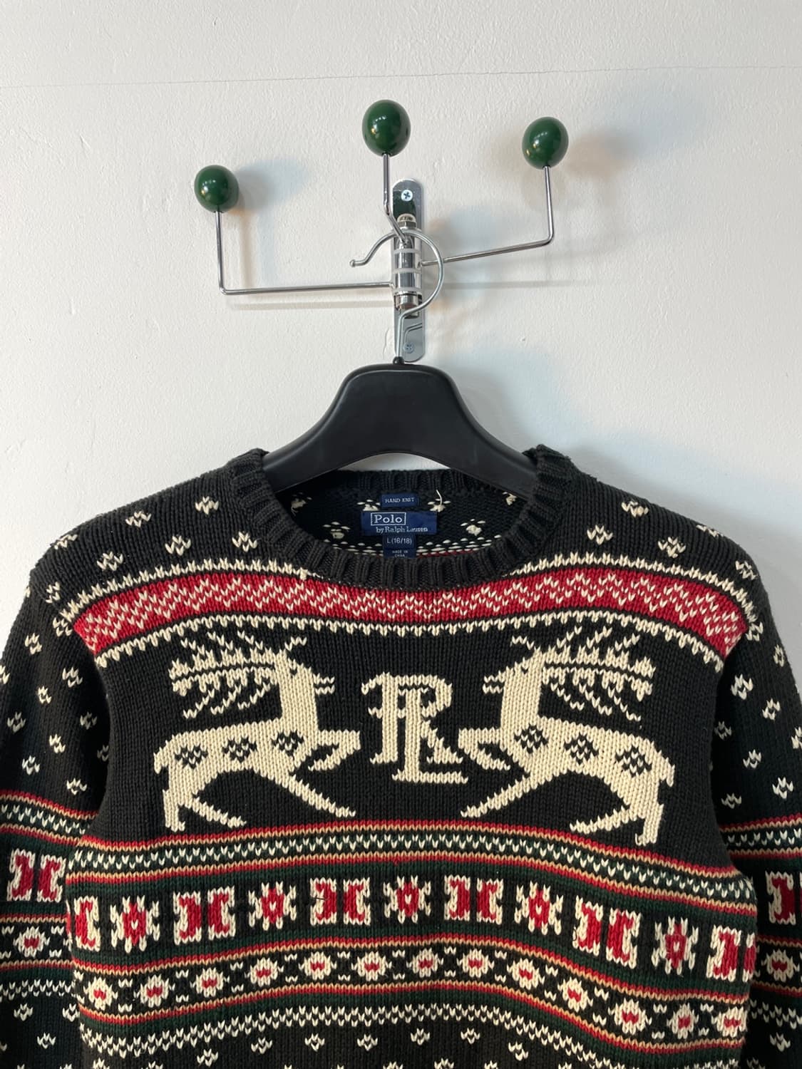 폴로 랄프로렌 노르딕 패턴 니트 상품이미지3